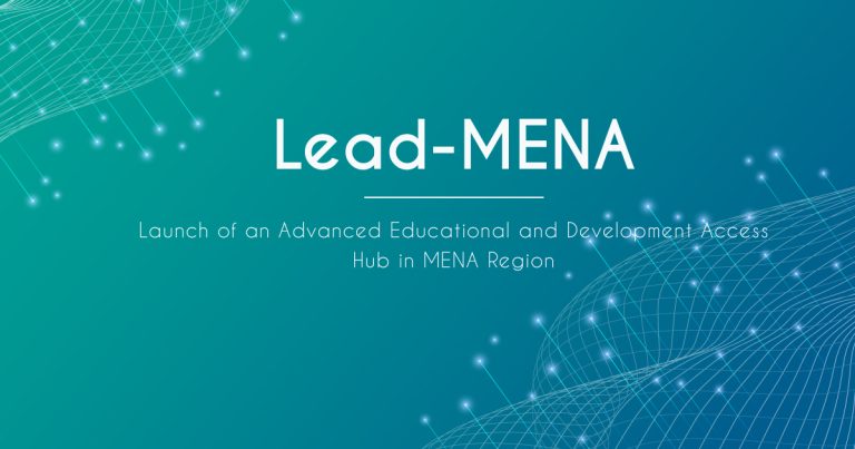 Launch of an Advanced Educational and Development Access Hub in MENA Region